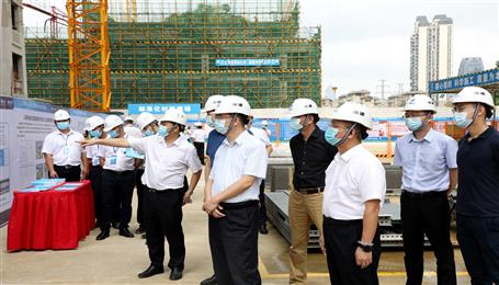 柳州市住建系统“清静生产月”运动启动丨冶建公司项目成为线上观摩主会场