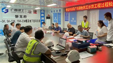 【“两个年”双提升】广西修建业团结会专家组到磐龙府项目检查指导